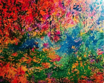 fiori - a Paint Artowrk by Sabrina Grossi